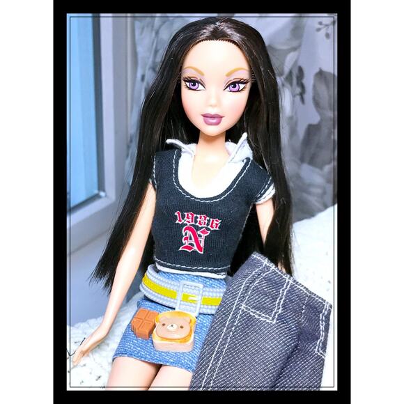 VTG 2003 My Scene Hanging Out Nolee Barbie Doll Mattel Casual & Trendy - Picture 6 of 11